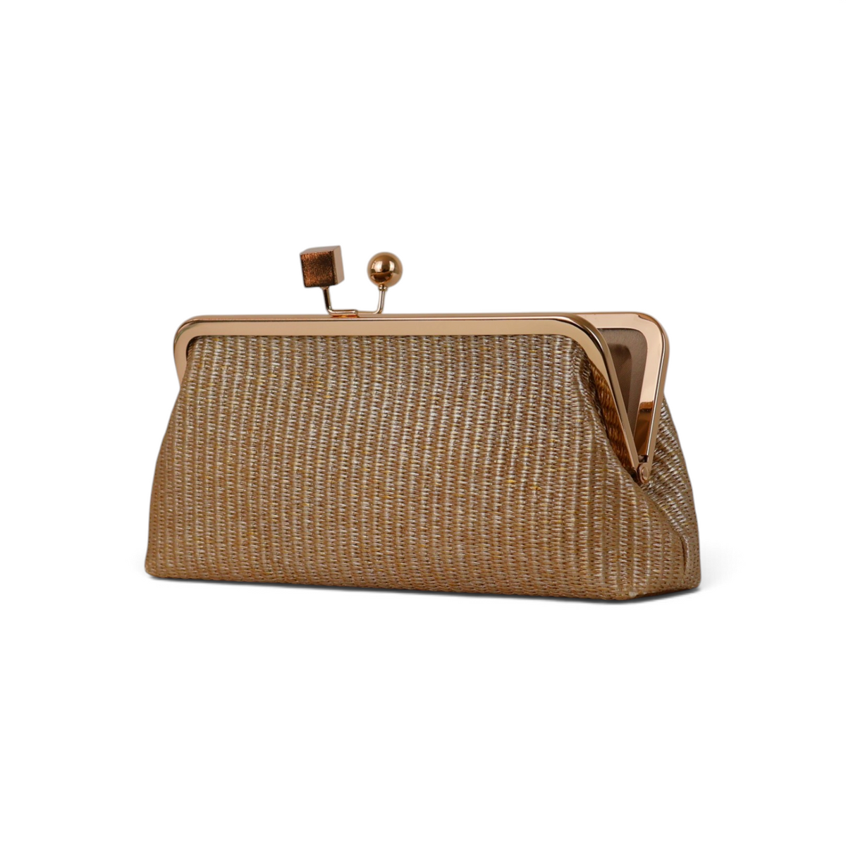 Bolsa Transversal Pouch Palha Bege