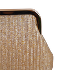 Bolsa Transversal Pouch Palha Bege