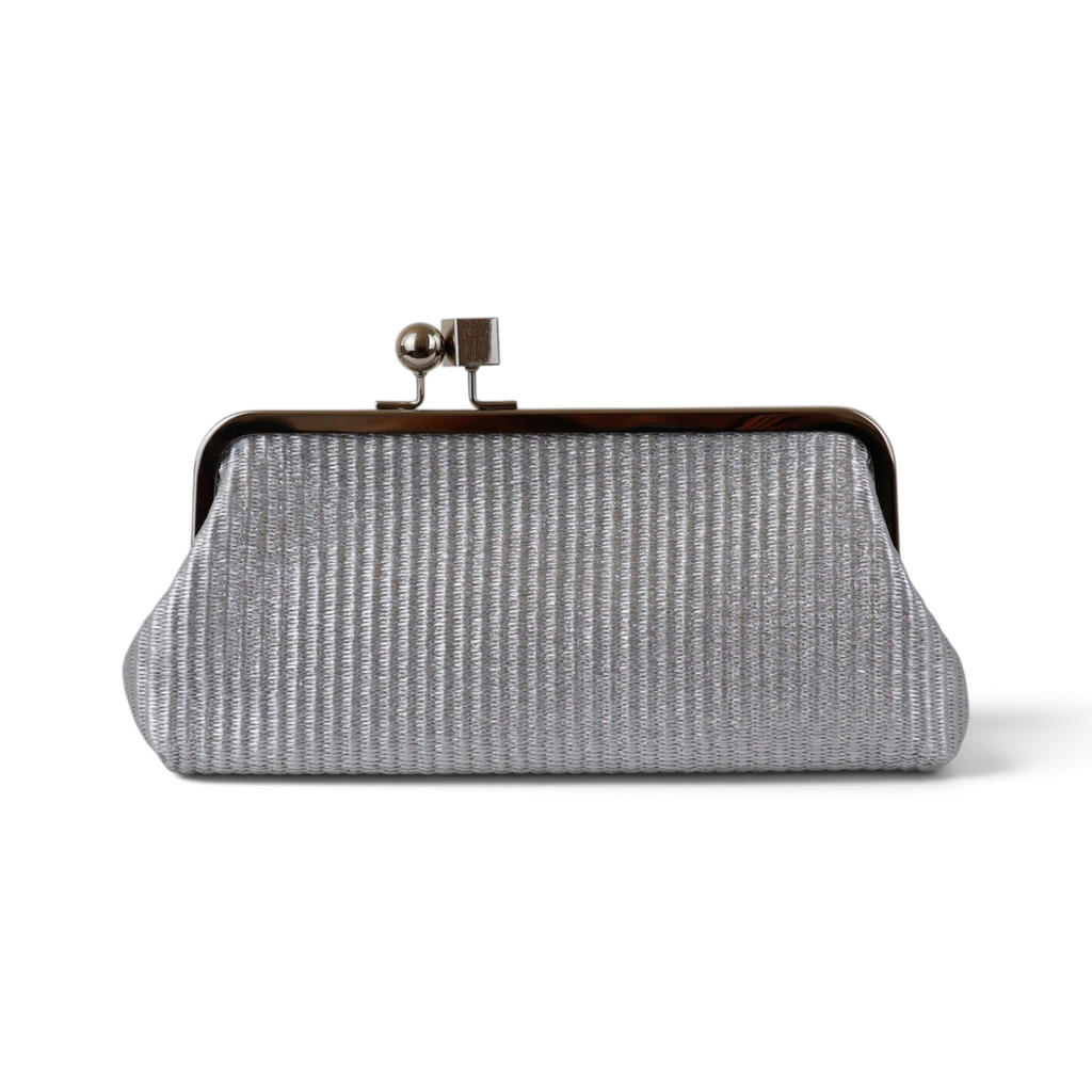 Bolsa Transversal Pouch Palha Prata