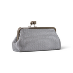 Bolsa Transversal Pouch Palha Prata