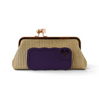 Bolsa Transversal Pouch Palha Dourada