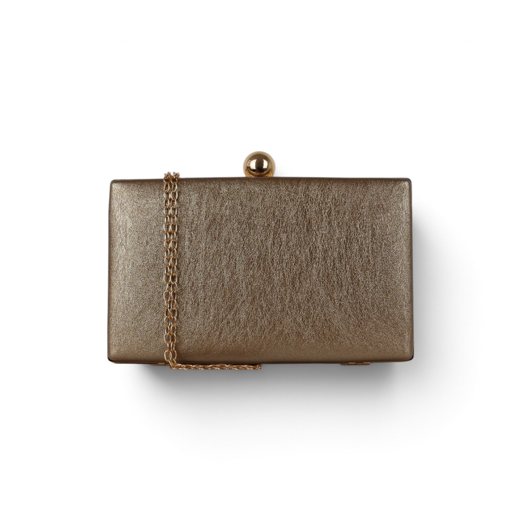 Bolsa Clutch Festa Dourada