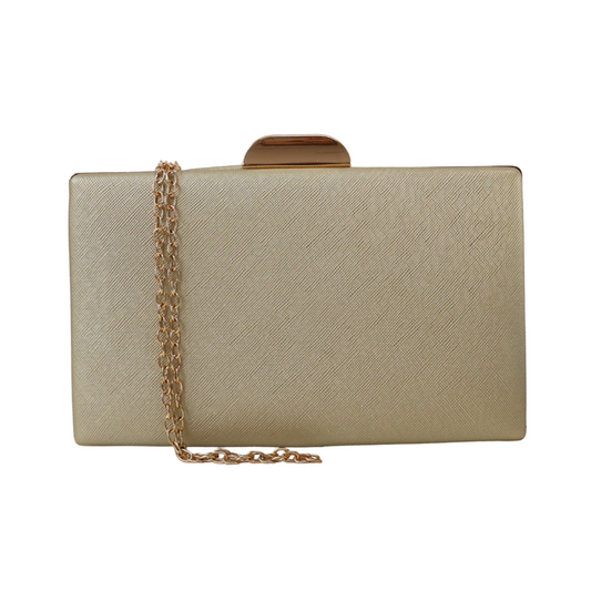Bolsa Clutch Festa Dourada