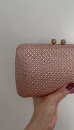 Bolsa de Festa Clutch Pedraria Strass - ReUse