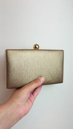 Bolsa Clutch Festa Dourada