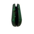 Bolsa de Festa Clutch Pedraria Verde - ReUse
