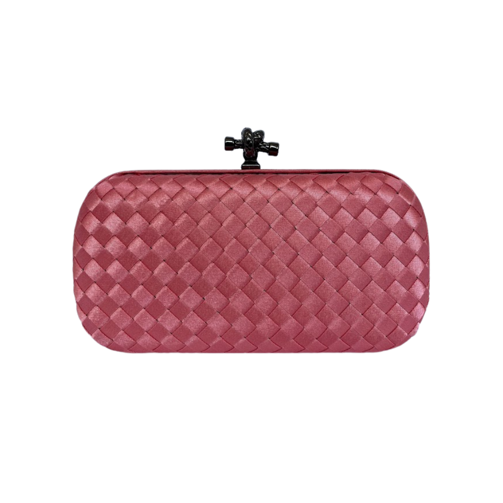 Clutch Tressê Cetim Inspired Pequena Violeta