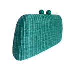 Bolsa Festa Clutch Verde Água