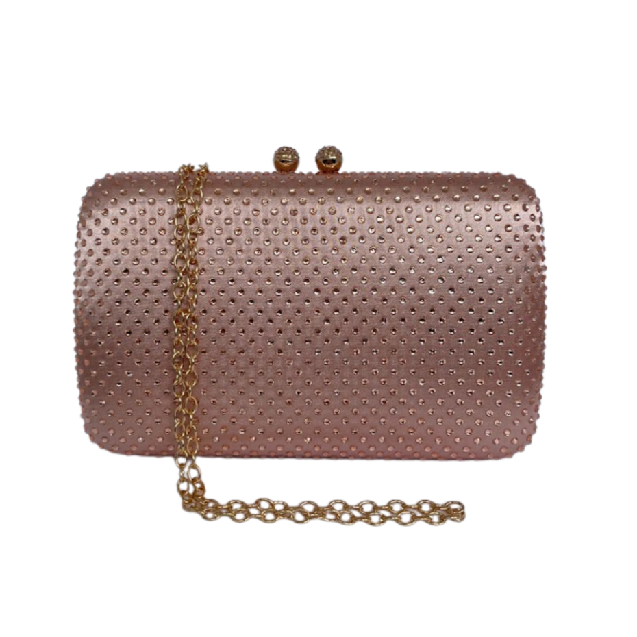 Bolsa de Festa Clutch Pedraria Strass - ReUse